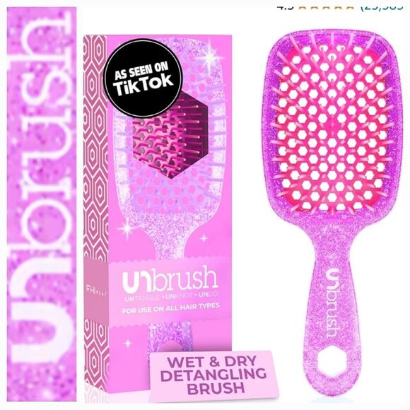FHI Heat Unbrush Detangling Vented Hair Brush - Picture 1 of 13